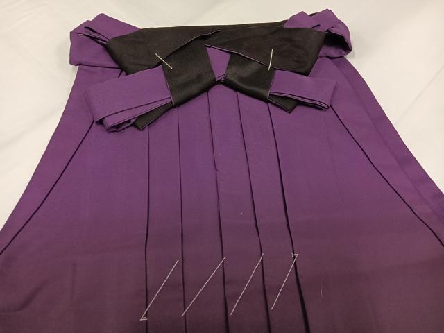平和屋着物●女性　行灯袴　刺繍　舞花文　暈し染め　洗える着物　未使用　AABG4892ph