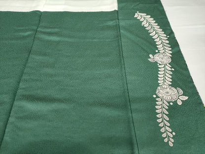 平和屋着物●訪問着　作家物　辻が花　花尽くし　暈し染め　正絹　逸品　AABG4922ck