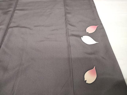 平和屋着物●訪問着　花蝶文　暈し染め　金彩　ロング丈　正絹　逸品　AABG4942ck