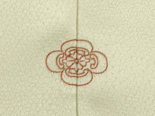 平和屋着物●訪問着　駒刺繍　雪輪草花文　金彩　正絹　逸品　AABG4944ck 平和屋着物○訪問着 駒刺繍 雪輪草花文 金彩 正絹 逸品 AABG4944ck