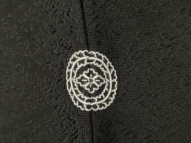平和屋着物●訪問着　駒刺繍　草花文　暈し染め　金彩　正絹　逸品　AABG4949ck