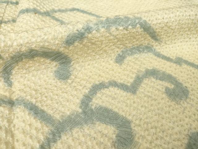 平和屋着物●訪問着　総絞り　立波文　高島屋扱い　正絹　逸品　AABG4959ck