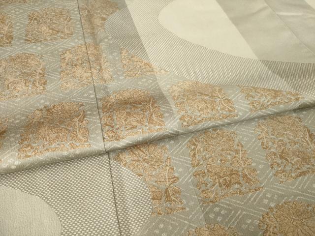 平和屋着物●訪問着　花兎　高島屋扱い　背抜き仕立て　ロング丈　正絹　逸品　AABG4960ck