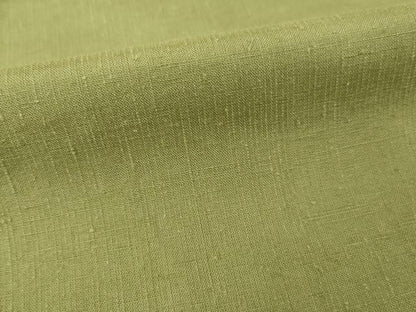 平和屋着物●上質な紬　色無地　梅松色　正絹　逸品　AABG4980ck
