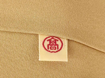平和屋着物●江戸小紋師　寺山景範　江戸小紋　鮫小紋柄　高島屋扱い　正絹　逸品　AABG4981ck