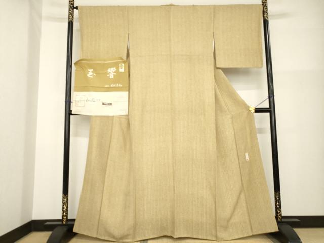平和屋着物●京友禅　北村達也　江戸小紋　正絹　逸品　AABG4985ck