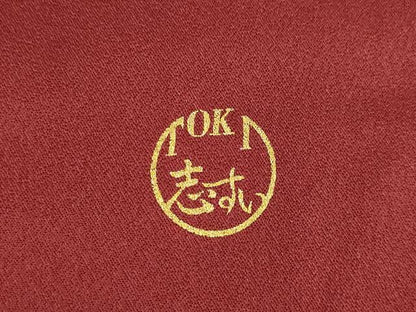 平和屋着物●TOKI志すい キモノモードオリジナルブランド　訪問着　御所車花文　暈し染め　金彩　正絹　逸品　AABG4988ck