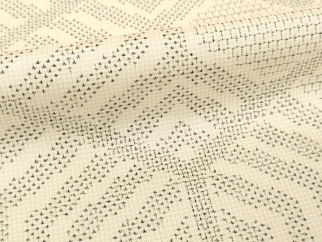 平和屋着物●本場大島紬　白大島　120亀甲　亀甲文　正絹　逸品　AABG5000ck