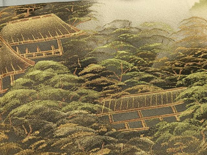 平和屋着物■豪華色留袖 風景松文 暈し染め 金彩 正絹 逸品 AABG5005oa