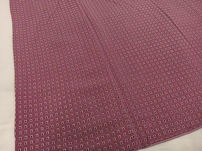 平和屋着物■上質な小紋　幾何学文様　正絹　逸品　AABG5010oa