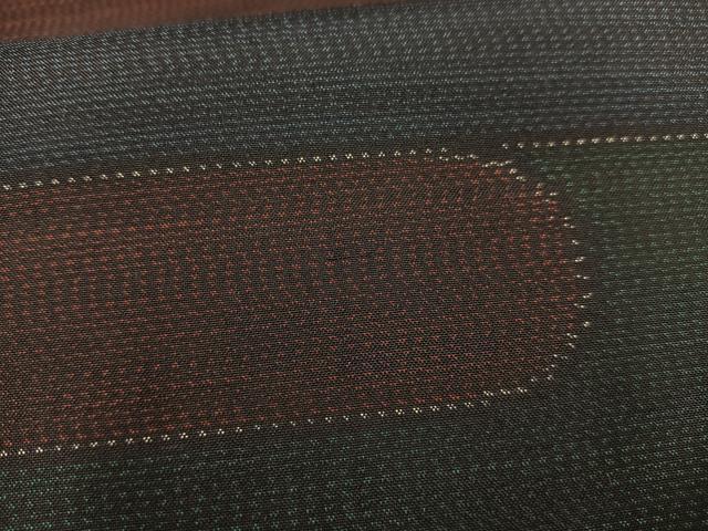 平和屋着物■本場大島紬 エ霞文 正絹 逸品 AABG5013oa