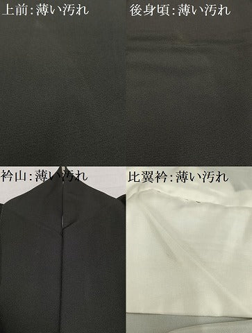 平和屋着物■豪華黒留袖 刺繍 檜扇童子文 金彩 正絹 逸品 AABG5045oa