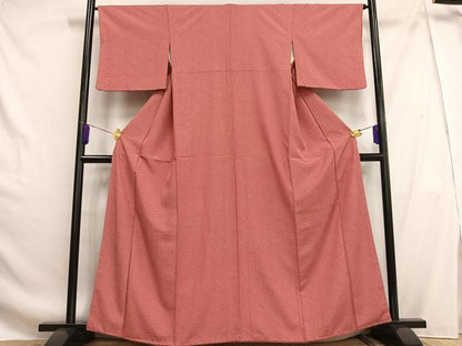 平和屋着物■江戸小紋 文字文 正絹 逸品 AABG5052oa