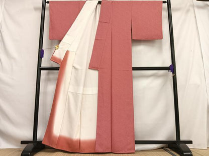 平和屋着物■江戸小紋 文字文 正絹 逸品 AABG5052oa
