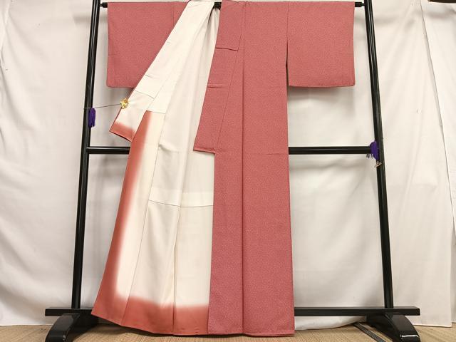 平和屋着物■江戸小紋 文字文 正絹 逸品 AABG5052oa