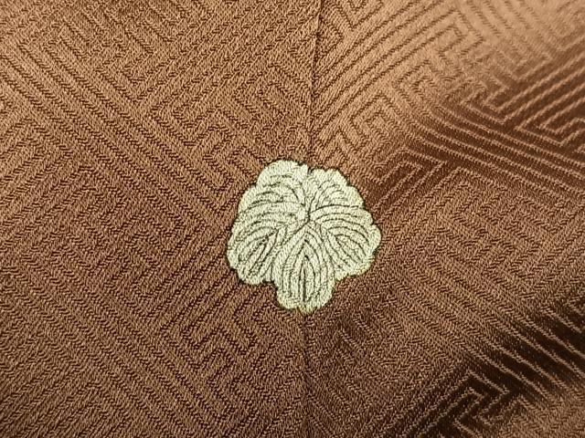 平和屋着物■訪問着 駒刺繍 扇面花文 暈し染め 金彩 正絹 逸品 AABG5058oa