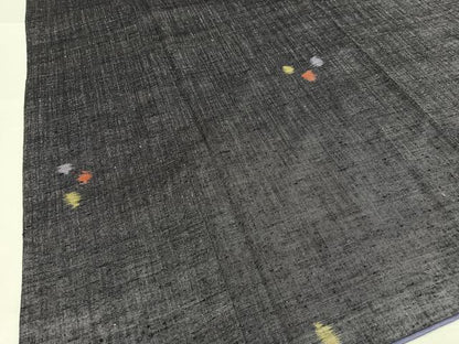 平和屋着物■上質な紬　あられ文　正絹　逸品　AABG5062oa