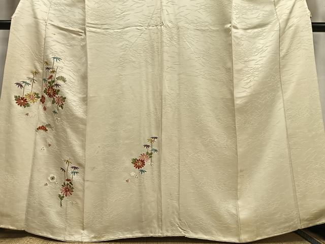 平和屋着物■訪問着 刺繍 松竹梅 金銀糸 やまと誂製 正絹 逸品 AABG5088oa