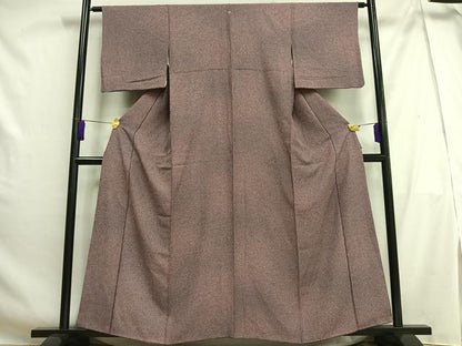 平和屋着物■上質な小紋 霞文 正絹 逸品 AABG5143oa