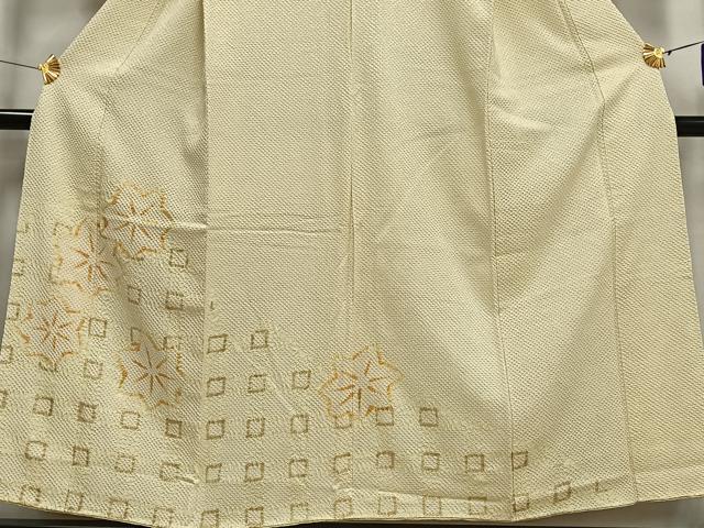 平和屋着物■訪問着 総絞り 舞花文 正絹 逸品 AABG5146oa