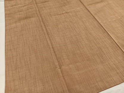 平和屋着物■上質な紬　めがね織　正絹　逸品　AABG5162oa