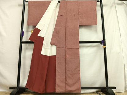 平和屋着物■江戸小紋 鮫小紋柄 正絹 逸品 AABG5190oa