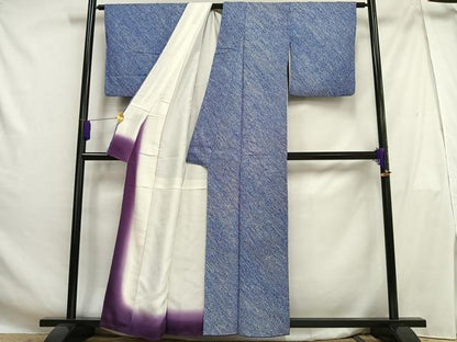 平和屋着物■大変加工の良い総絞り小紋 正絹 逸品 AABG5197oa