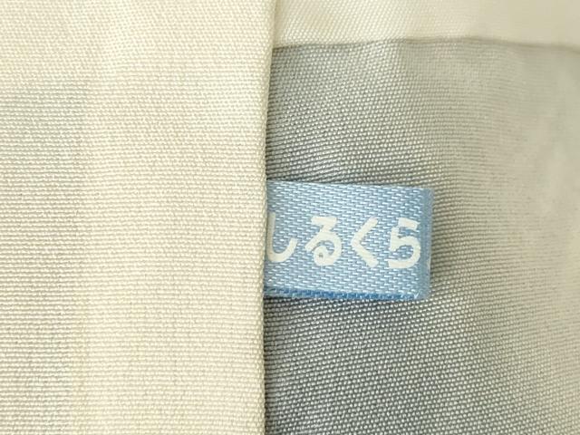 平和屋着物●ファッションデザイナー 花井幸子　小紋　立波文　正絹　逸品　AABG5225ck