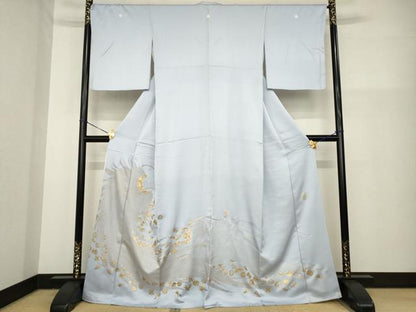 平和屋着物●金彩友禅　卓越技能者・名工・和田光正　色留袖　宝尽くし　金彩　正絹　逸品　AABG5239ck