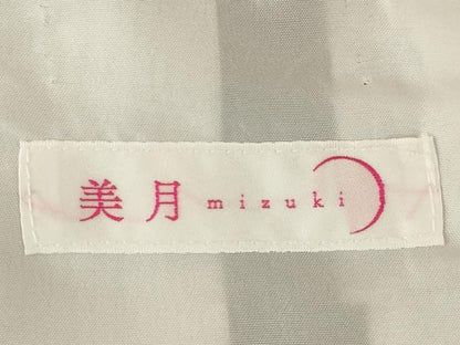 平和屋着物●美月　小振袖　二尺袖　草花文　黒地　洗える着物　AABG5244ck