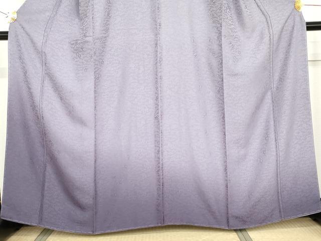 平和屋着物●訪問着　笹梅地紋　暈し染め　さが美扱い　正絹　逸品　未使用　AABG5282cs