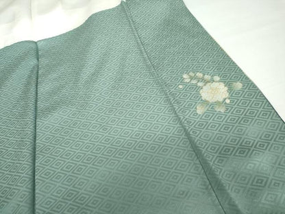 平和屋着物●訪問着　辻が花　暈し染め　金彩　正絹　逸品　AABG5291cs