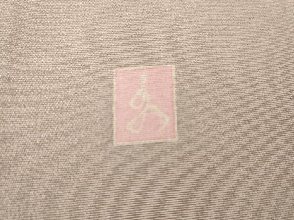 平和屋着物●訪問着　友禅　作家物　枝花文　金彩　正絹　逸品　AABG5296cs