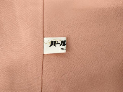 平和屋着物●訪問着　駒刺繍　草花文　暈し染め　金彩　正絹　逸品　AABG5301cs
