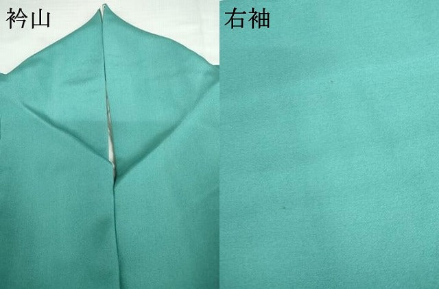 平和屋着物●訪問着　流水枝花文　暈し染め　金彩　正絹　逸品　AABG5323cs