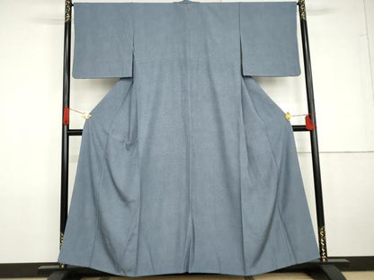 平和屋着物●江戸小紋　鮫小紋柄　正絹　逸品　AABG5328cs