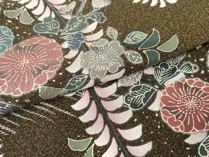 平和屋着物●訪問着　辻が花　金銀彩　正絹　逸品　AABG5329cs