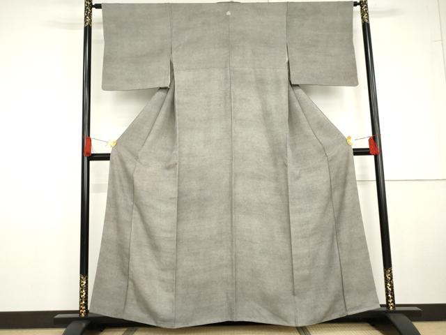 平和屋着物●江戸小紋　極小鮫小紋柄　正絹　逸品　AABG5331cs