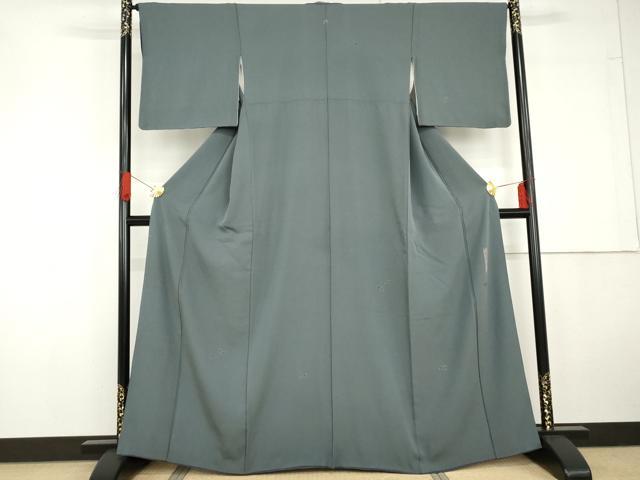 平和屋着物●世界的人形師　辻村寿三郎　ジュサブロー　訪問着　舞花文　金彩　正絹　逸品　AABG5334cs