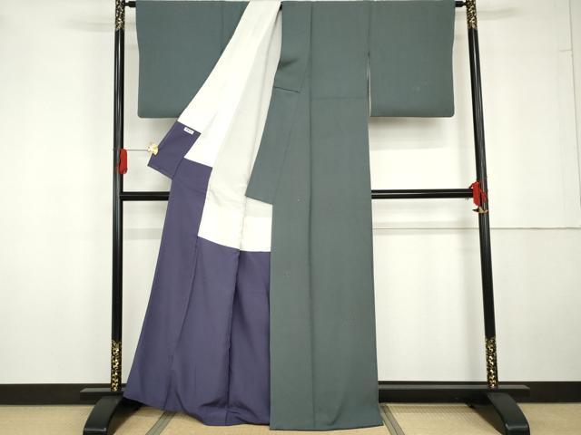 平和屋着物●世界的人形師　辻村寿三郎　ジュサブロー　訪問着　舞花文　金彩　正絹　逸品　AABG5334cs