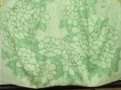 平和屋着物●豪華振袖　総絞り　草花文　正絹　逸品　AABG5335cs