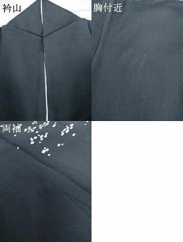 平和屋着物●訪問着　刺繍　枝花丸文　金糸　金銀彩　正絹　逸品　AABG5368cs