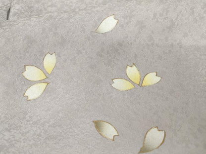 平和屋着物●訪問着　桜　暈し染め　金彩　正絹　逸品　AABG5388cs
