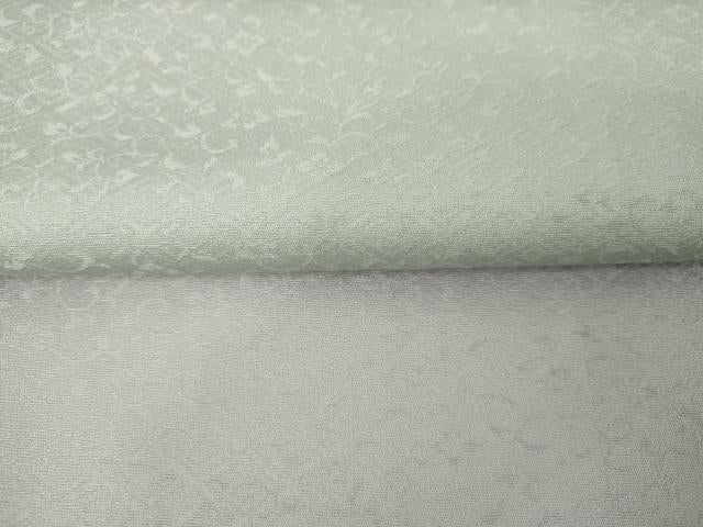 平和屋着物●友禅作家　佐波古直明　小紋　花唐草文　暈し染め　正絹　逸品　AABG5391cs