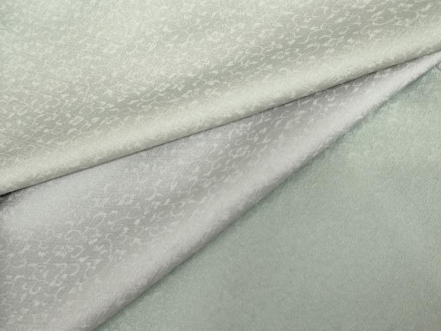 平和屋着物●友禅作家　佐波古直明　小紋　花唐草文　暈し染め　正絹　逸品　AABG5391cs
