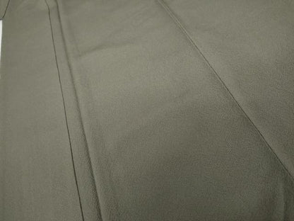 平和屋着物●上質な色無地　作家物　藍海松茶色　正絹　逸品　AABG5394cs