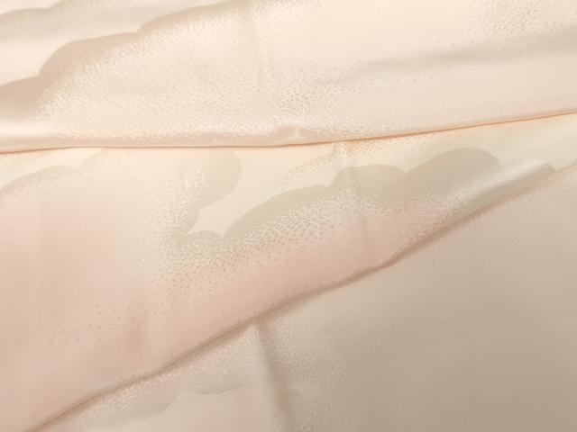 平和屋着物●振袖用長襦袢　袷　雲重ね地紋　暈し染め　正絹　逸品　AABG5416cs