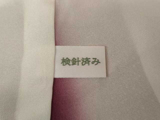 平和屋着物●江戸小紋　葡萄枝葉文　正絹　逸品　AABG5424cs