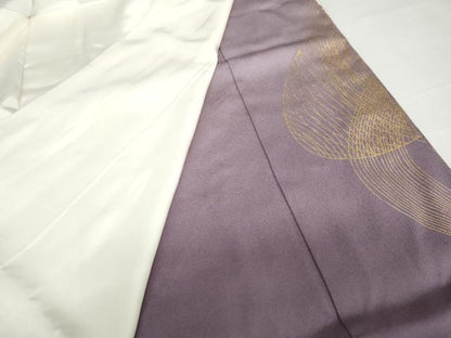 平和屋着物●豪華色留袖　友禅　駒刺繍　誰が袖風景花文　暈し染め　金彩　鈴乃屋扱い　正絹　逸品　未使用　AABG5428cs