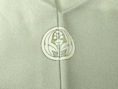 平和屋着物●豪華色留袖　友禅　浜松人物風景文　金彩　正絹　逸品　AABG5432cs